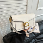 Damska Mała Torebka na Ramię – Klasyczna Torebka Crossbody w Stylu Retro, Minimalistyczna, Elegancka i Uniwersalna