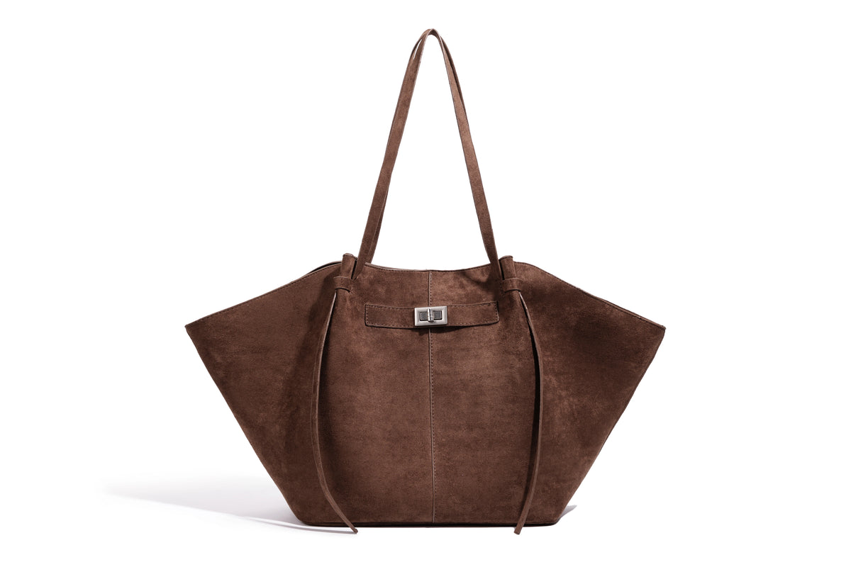 Lekka Duża Torebka Damska – Pojemna Torebka w Kształcie Nietoperza, Modna Torebka na Ramię i Crossbody